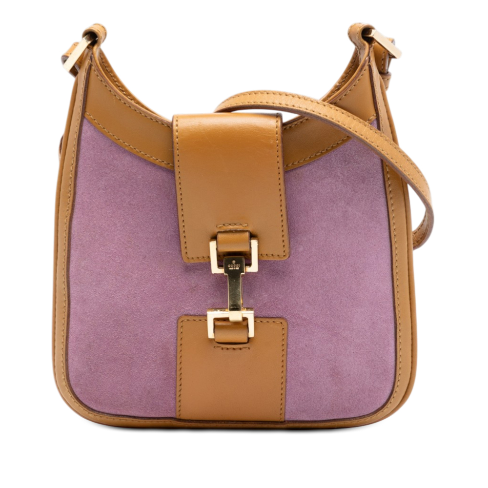 Pre-Loved Gucci Suede Jackie Crossbody